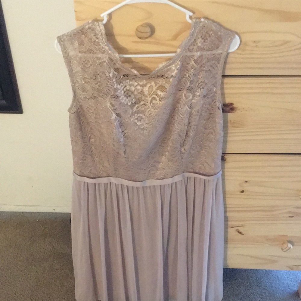 David’s bridal short dress